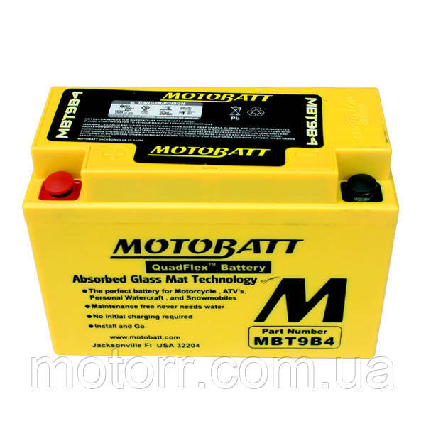 Акумулятор Motobatt MBT9B4