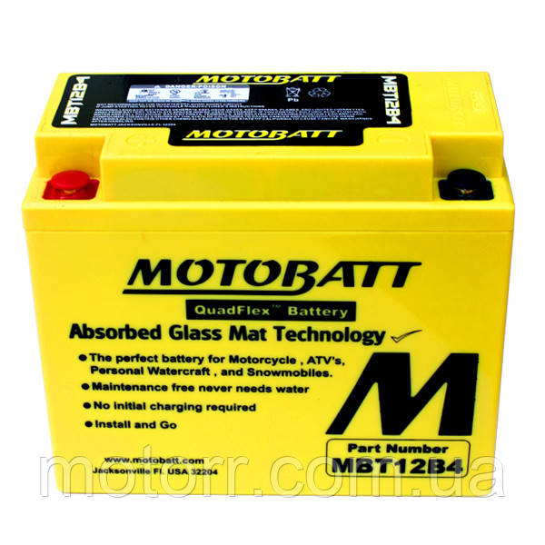 Акумулятор Motobatt MBT12B4