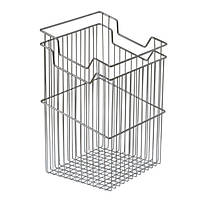 Корзина бельевая с навесками ш330*г290*в500 (400) S-8113, хром, STAR