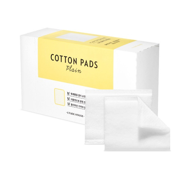 Etude House Cotton Pads Plain Ватні серветки для обличчя, 80 шт