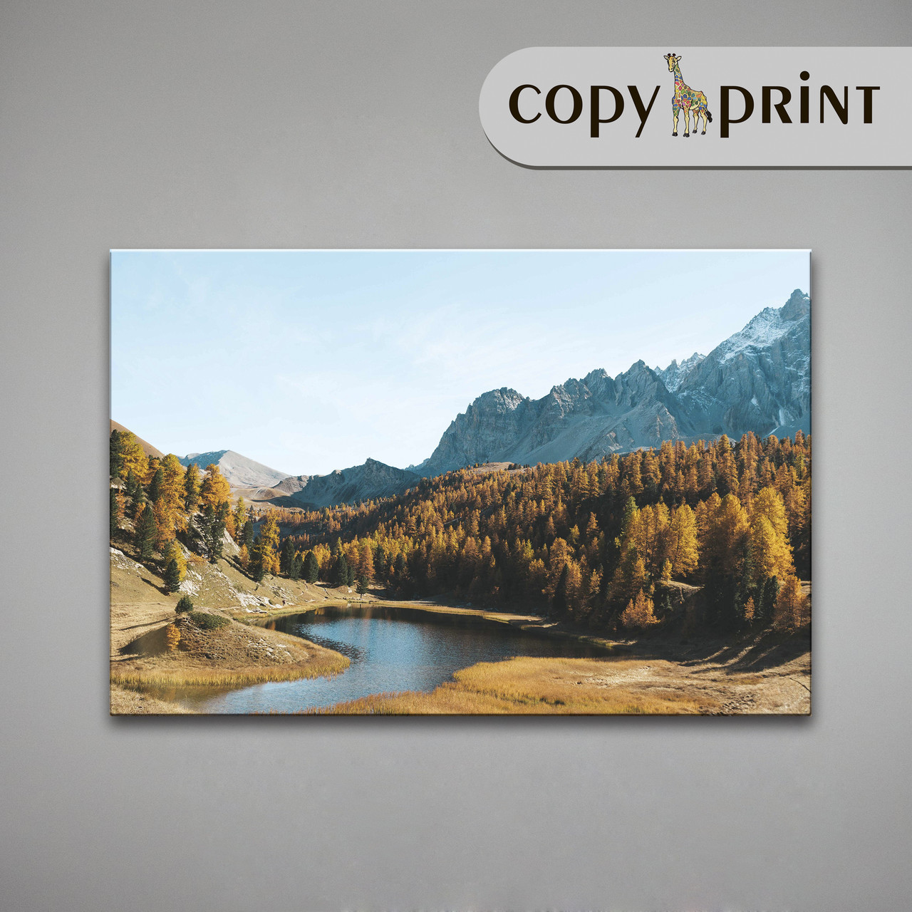 Картина на полотні: Осінь в Альпах