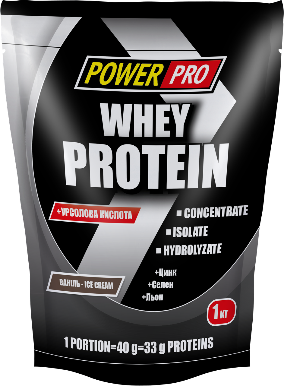 Протеїн Power Pro Whey Protein 1 кг (ваніль)