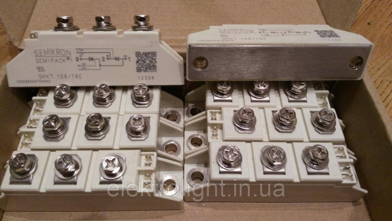 Модуль тиристорний SKKT92-16E, SKKT106-16E Semikron