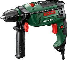 Ударний дриль Bosch PSB 750 RCE мережева, БЗП, 0.75 кВт