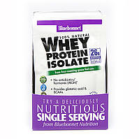 Изолят сывороточного белка, Микс Ягод, Whey Protein Isolate, Bluebonnet Nutrition, 8 пакетиков