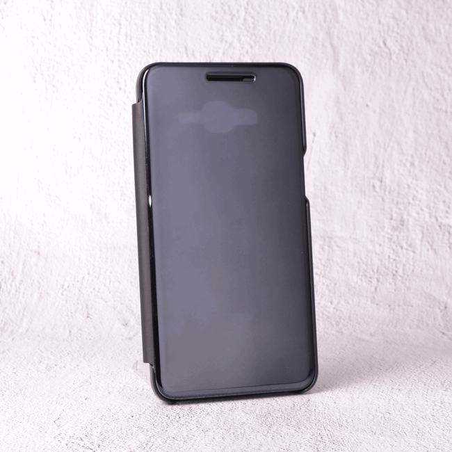 Чехол-книжка Clear Mirror для Samsung Galaxy J2 Prime (G532) black