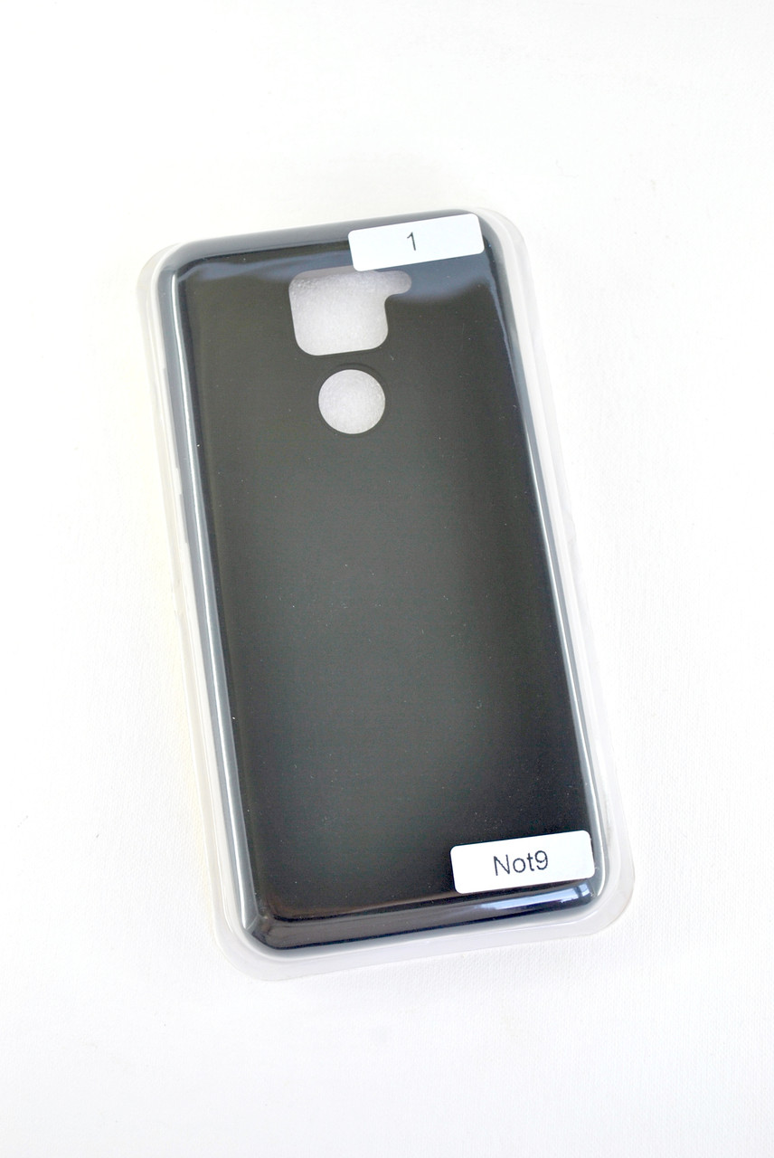 Чохол для телефону Xiaomi Redmi 9C Silicone Original FULL №1 Black (4you)