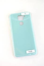 Чохол силіконовий для телефону Samsung A21 / A215 Silicone Orig FULL №9 Azure 4you