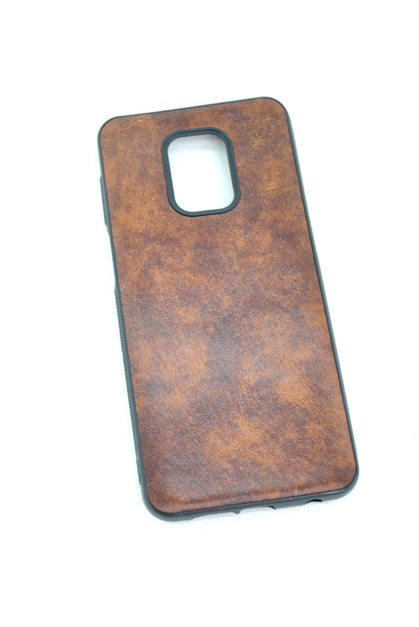 Чохол для телефону Xiaomi Redmi Note 9Pro / 9Pro max / 9s Silicone VESTA Leather brown (P2)