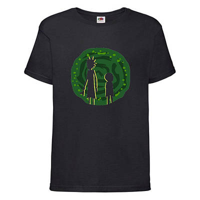 Футболка Рік і Морті 10-2 (Rick and Morty) чорна