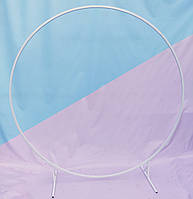 Кругла фотозона 2,5м., Круглий одинарний каркас для фотозони, Кругла арка для фотозони