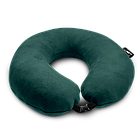 Подушка Coverbag для подорожей зелена. маска для сну, фото 3
