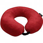 Подушка Coverbag для подорожей червона. маска для сну, фото 3