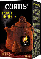 Чай с кокосом Кертис черный листовой Французский Трюфель 90 грамм
