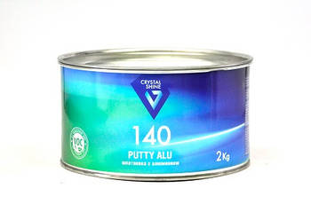 Crystal Shine 140 ALU soft Шпаклівка алюмінієва м`яка 1,8 кг DE