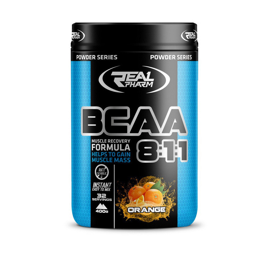 Амінокислота Real Pharm BCAA 8:1:1 400 г Топ продаж