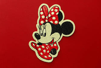 Термоаплікація дитяча Мінні маус 10*6,5 см