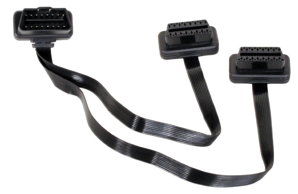 OBD2 розгалужувач спліттер на 2 роз'єми 16 pin