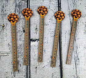 Лінійка Дерево 16 см Фігурна Цукерка на паличці S-1336 5410Ф