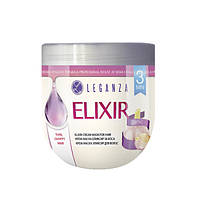 Крем-маска для волос Эликсир с чесноком LEGANZA ELIXIR