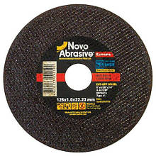 Круг відрізний по металу NOVOABRASIVE Extreme 125х1,0х22.23