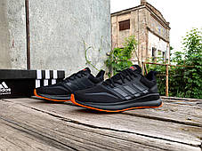 Чоловічі кросівки Adidas Runfalcon Black чорні, фото 4