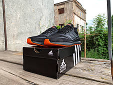 Чоловічі кросівки Adidas Runfalcon Black чорні, фото 3