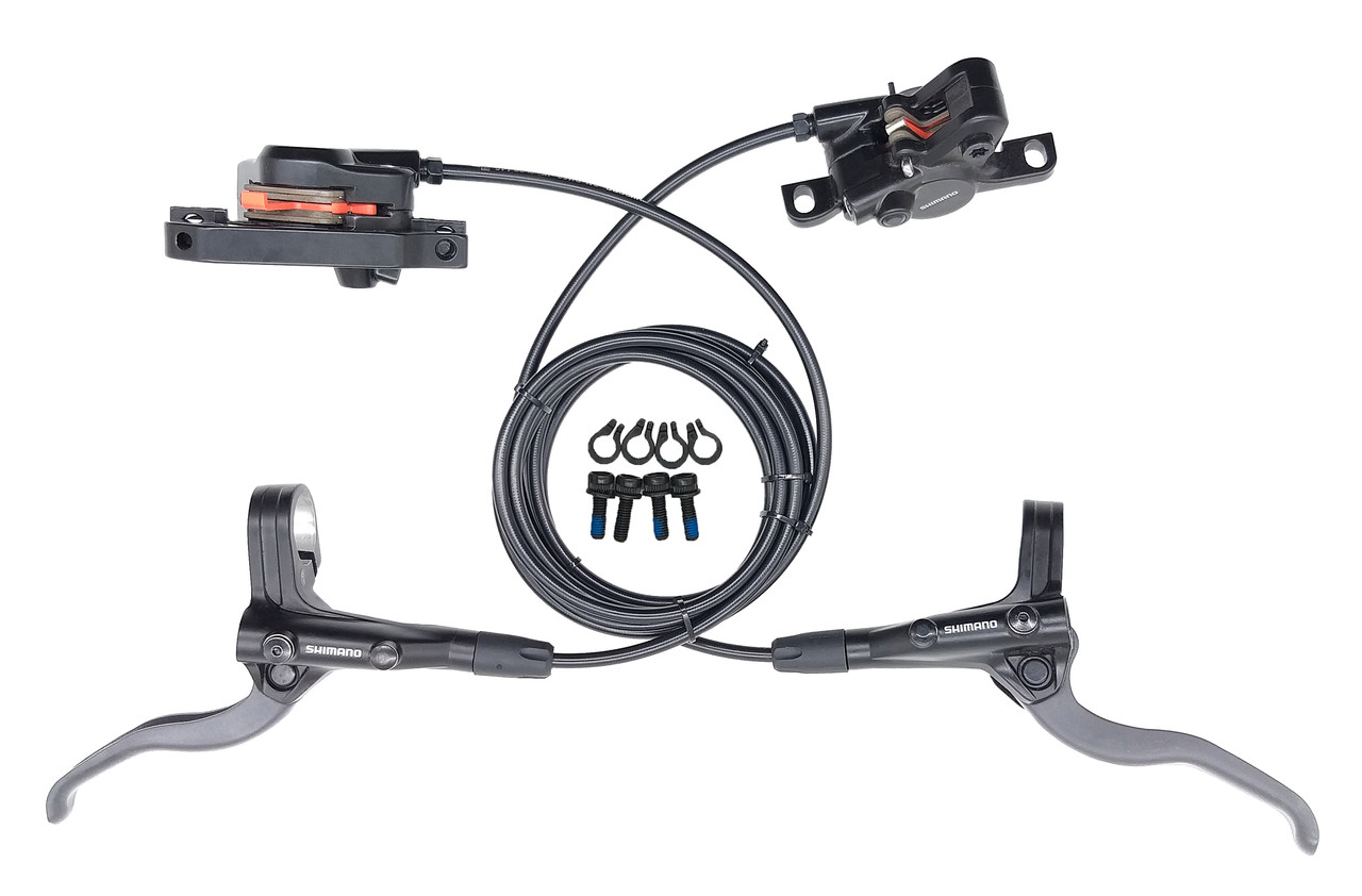 Комплект гідравлічних гальм SHIMANO BL-MT400 BR-MT400