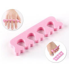 Сепаратор для манікюра і педикюра QPI Professional упаковка 2 шт QC-14 № 14/2 Рожевий