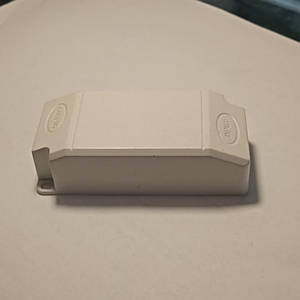 Корпус (коробка)/для драйвера пластмасовий 58х21х30мм/білий