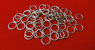 Регулятор кільце суцільнометалеве 1 см нікель