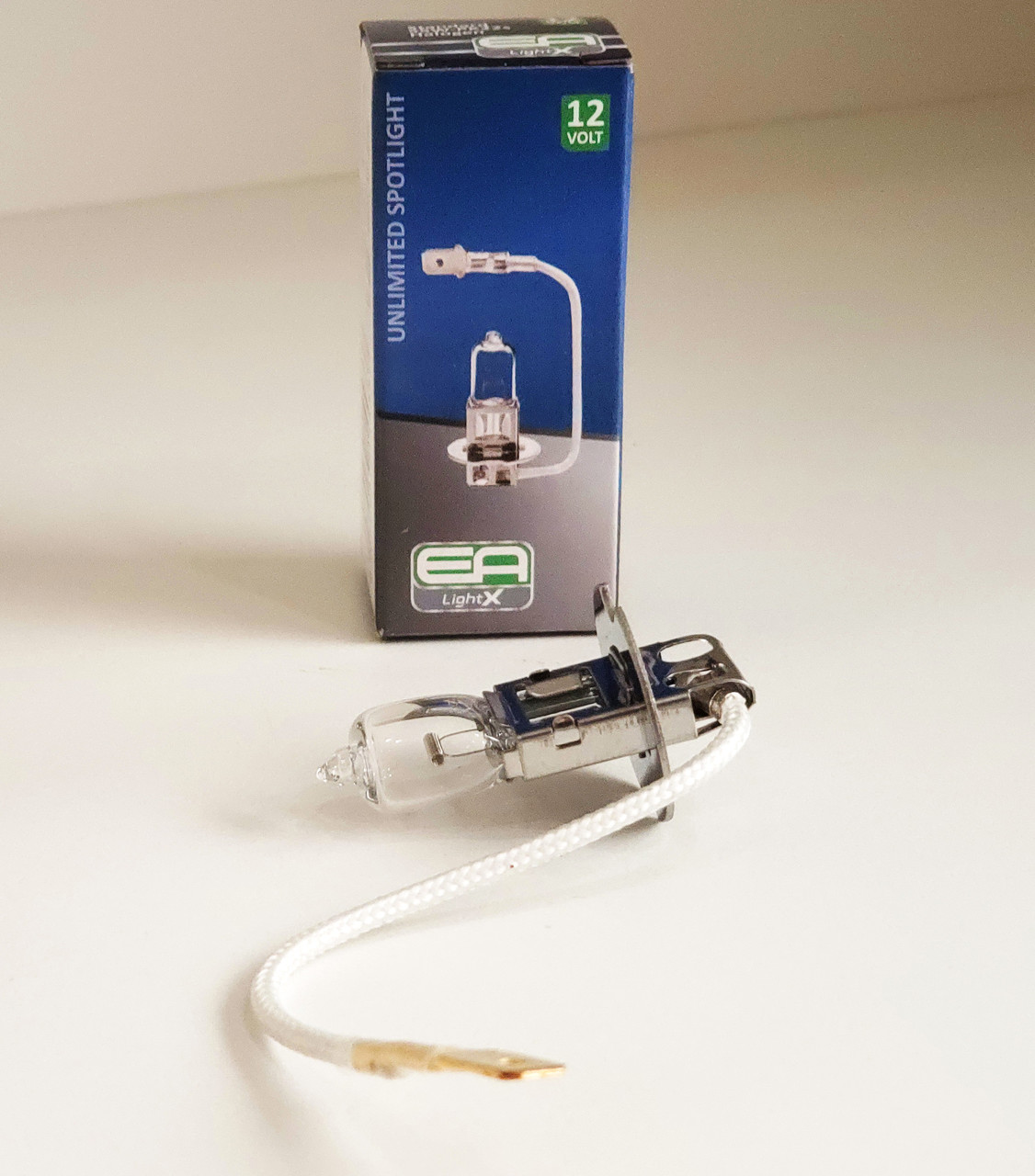 Галогенна лампа EuroAuto 12 V 55 W H3 PK22s CLEAR