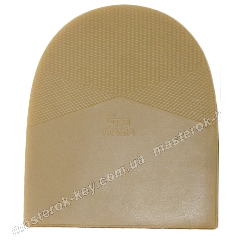 Набійки формовані GTO Italia Оригінал т. 6.6 мм р. 13-14 колір бежевий, фото 1