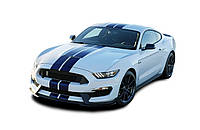 Полосы на авто ARB 3D TUNING STUDIO Ford Mustang Cobalt Blue 1500х900х0.060мм