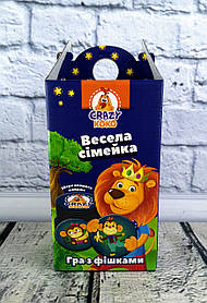 Розвиваюча гра Crazy Koko "Весела сімейка" Гра з фішками VT8033-05 Vladi Toys Україна