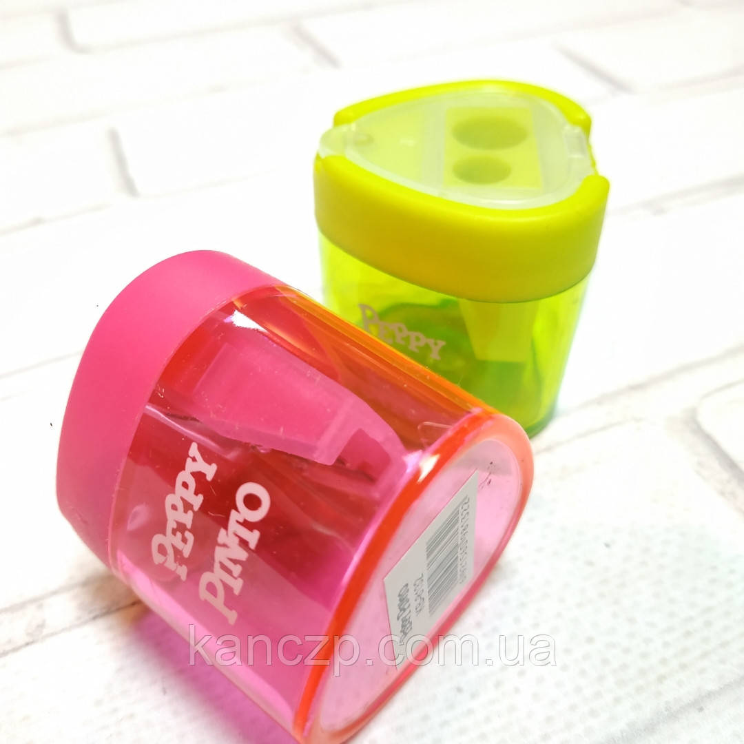 Стругачка на 2 отвори з контейнером, фото 1