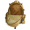 Рюкзак тактичний 55 л, B08, з підсумками, 55х40х22 см, Пісочний / Військовий штурмовий рюкзак на MOLLE, фото 5