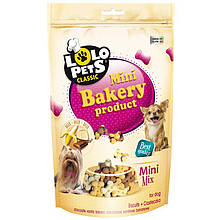Печиво для собак кісточки мікс міні 350 г Lolopets