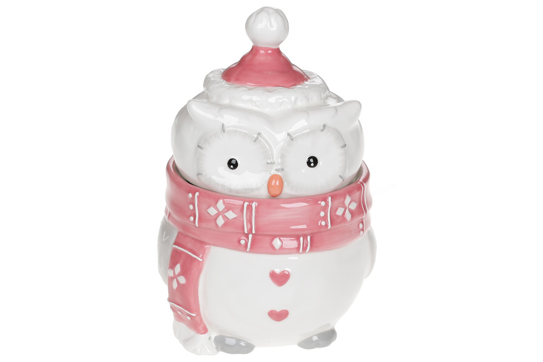 Банку керамічна Сова 750 мл