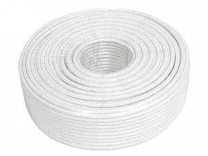 Телевізійний кабель FinMark 75Ом/F660BV CU білий 99343