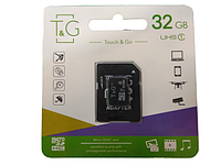 Картка пам'яті SD-adapter MicroSDHC UHS-I T&G 32GB