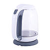 Чайник Kamille 1,7 л електричний з боросилікатного скла KM-1720G, фото 4