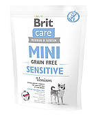 Сухий корм Brit Care Mini Grain Free Sensitive для собак маленьких порід з чутливим травленням 400 г
