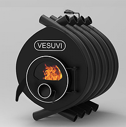Піч опалювальна булер'ян «Vesuvi» classic « 02»+скло