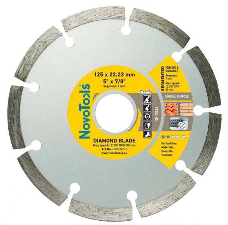 Круг алмазний відрізний NovoTools Basic 230х7,0х22.23  Сегмент