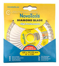 Круг алмазний NovoTools Basic 230х7,0х22.23  Турбоволна