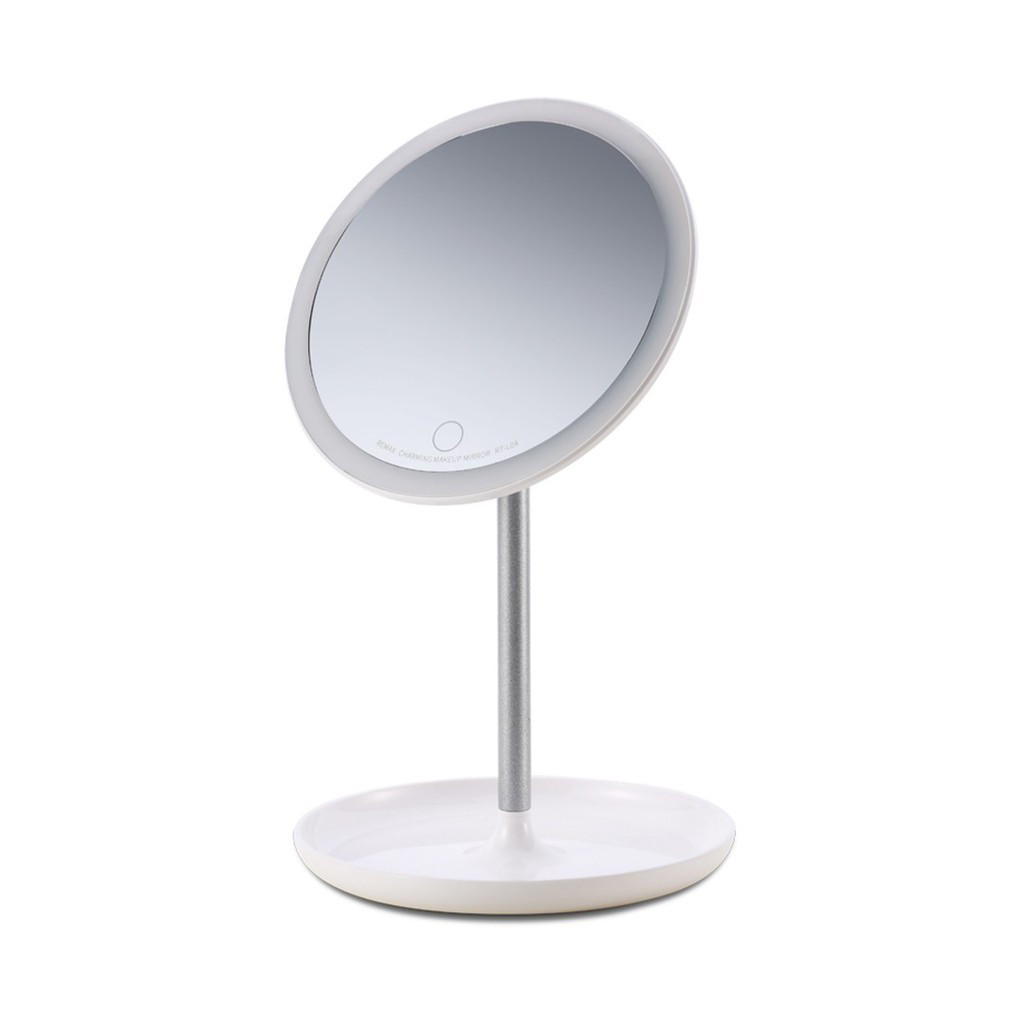 Дзеркало для макіяжу з підсвічуванням REMAX Charming Series Beauty LED RT-L04, біле