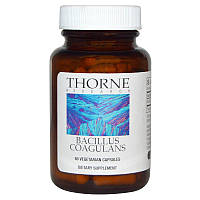 Thorne Research, Пробиотик Bacillus Coagulans, 60 вегетарианских капсул
