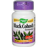 Клопогон стандартизованный, Black Cohosh, Nature's Way, 60 таблеток
