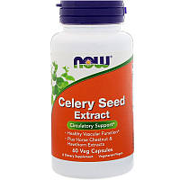 Сельдерей, Celery Circulation, Now Foods, 60 капсул